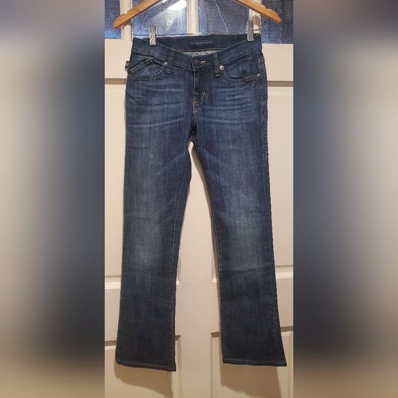Rock & Republic Denim Mid Rise Boot Cut Size 0 EUC - Picture 1 of 7
